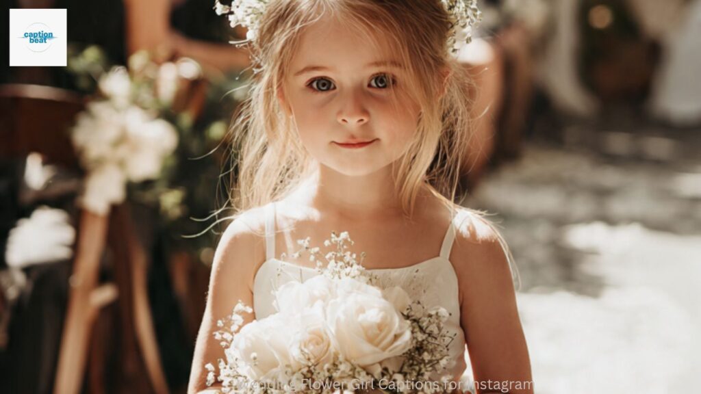 Wedding Flower Girl Captions for Instagram