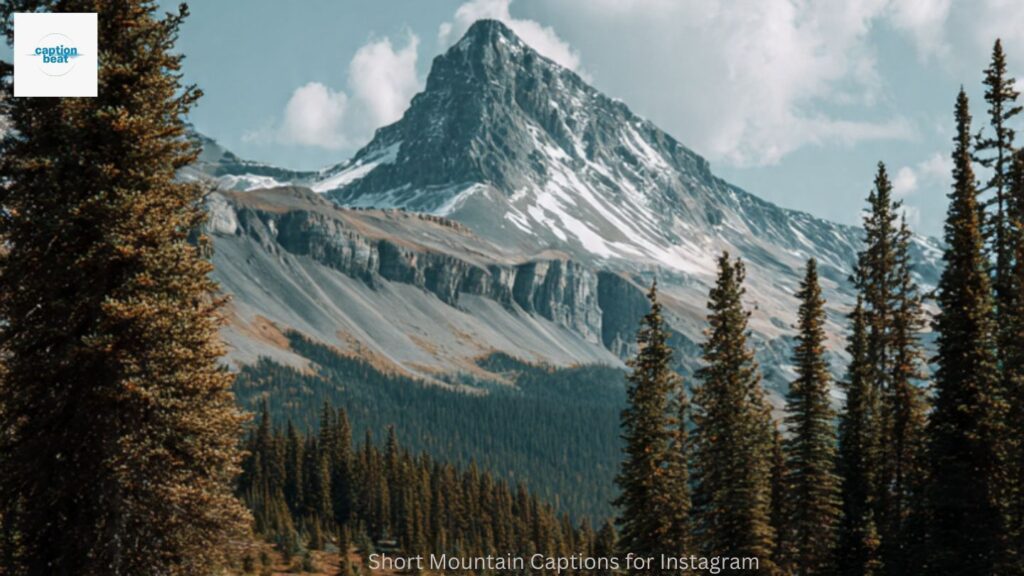 Short Mountain Captions for Instagram