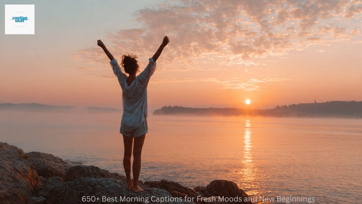 650+ Best Morning Captions for Fresh Moods and New Beginnings 