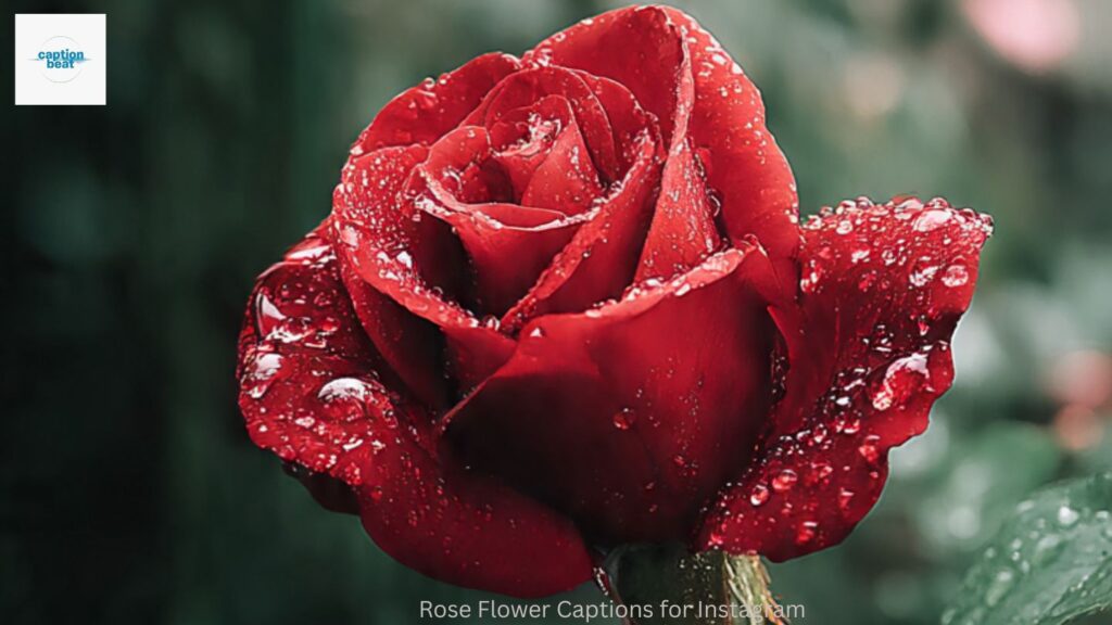 Rose Flower Captions for Instagram