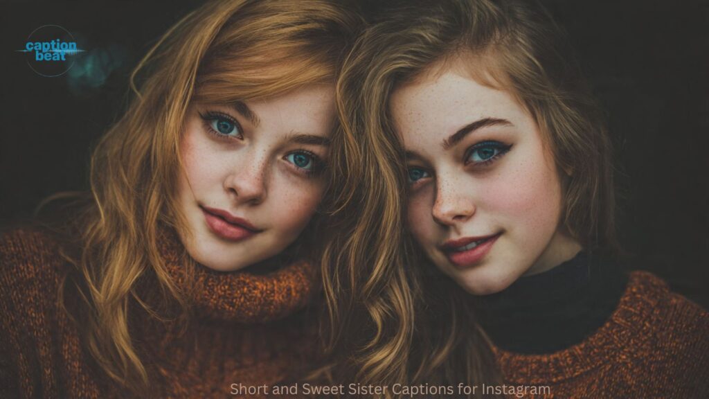 Short and Sweet Sister Captions for Instagram