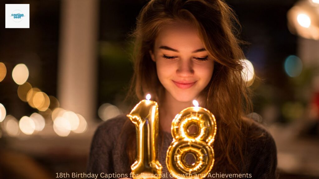 18th Birthday Captions for Personal Growth and Achievements