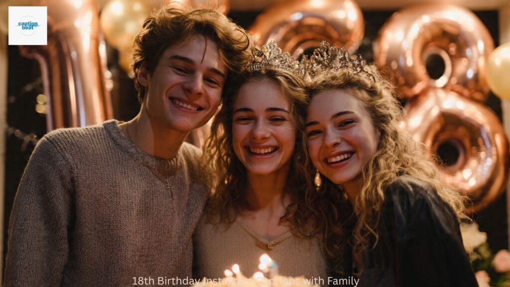 18th Birthday Instagram Captions with Family
