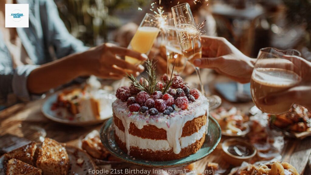 Foodie 21st Birthday Instagram Captions