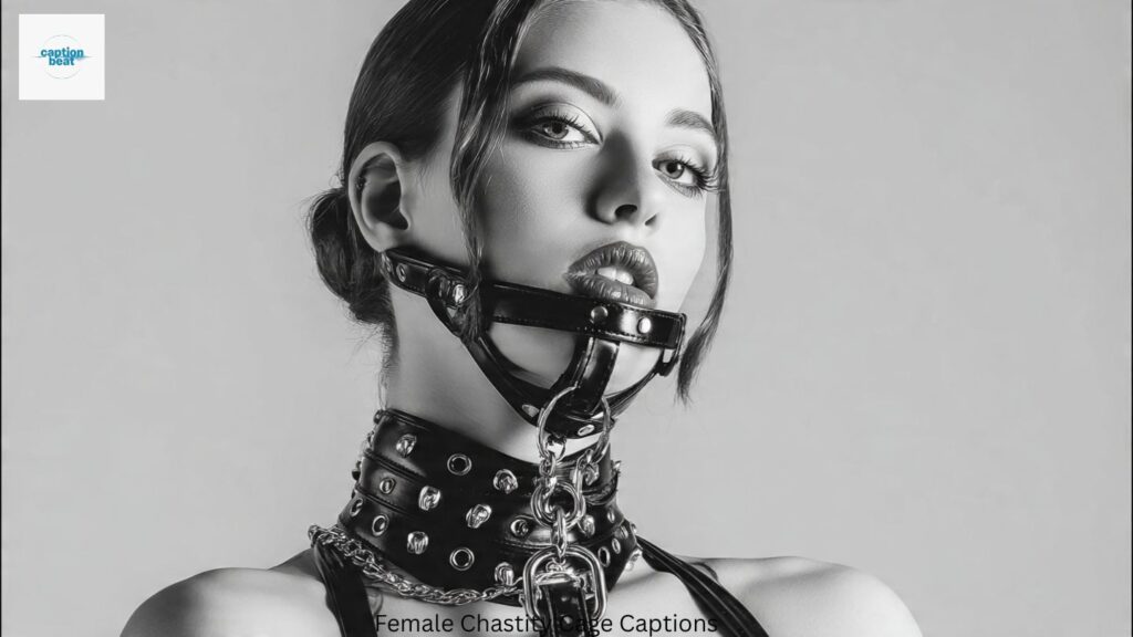 Female Chastity Cage Captions
