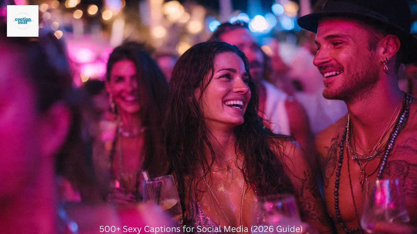 500+ Sexy Captions for Social Media (2026 Guide)