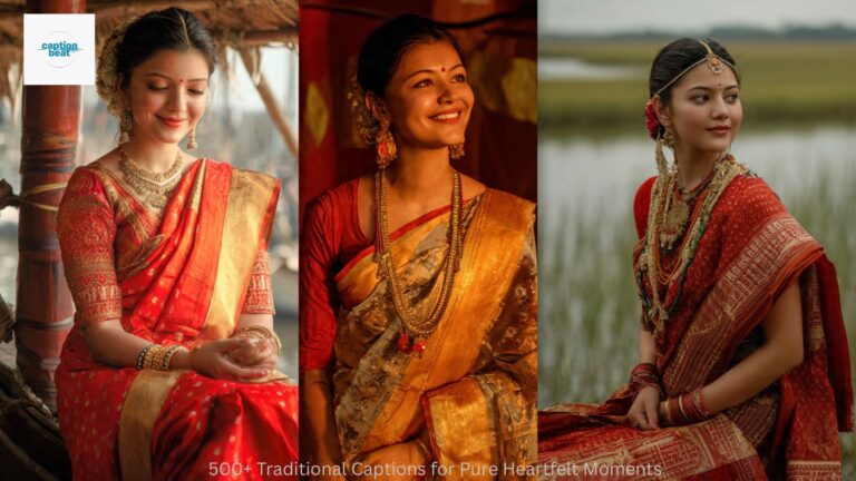 500+ Traditional Captions for Pure Heartfelt Moments