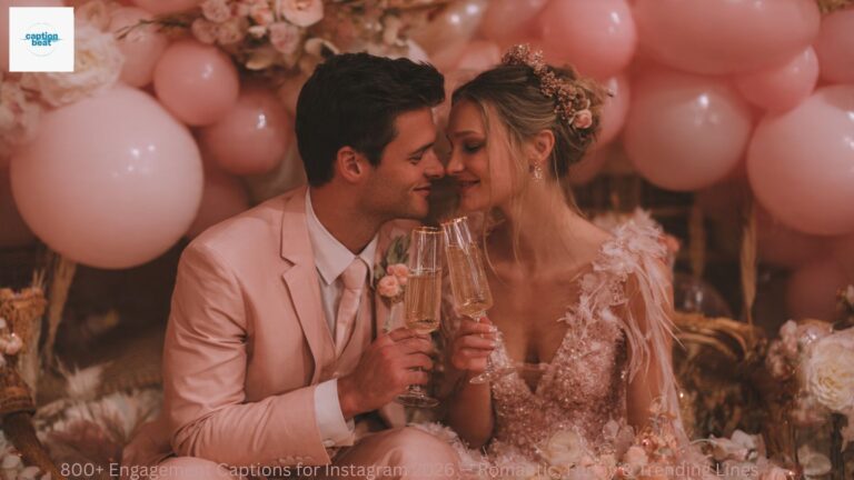 800+ Engagement Captions for Instagram 2026 — Romantic, Funny & Trending Lines