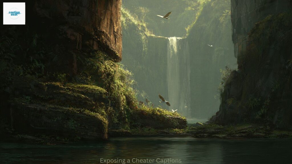 Exposing a Cheater Captions