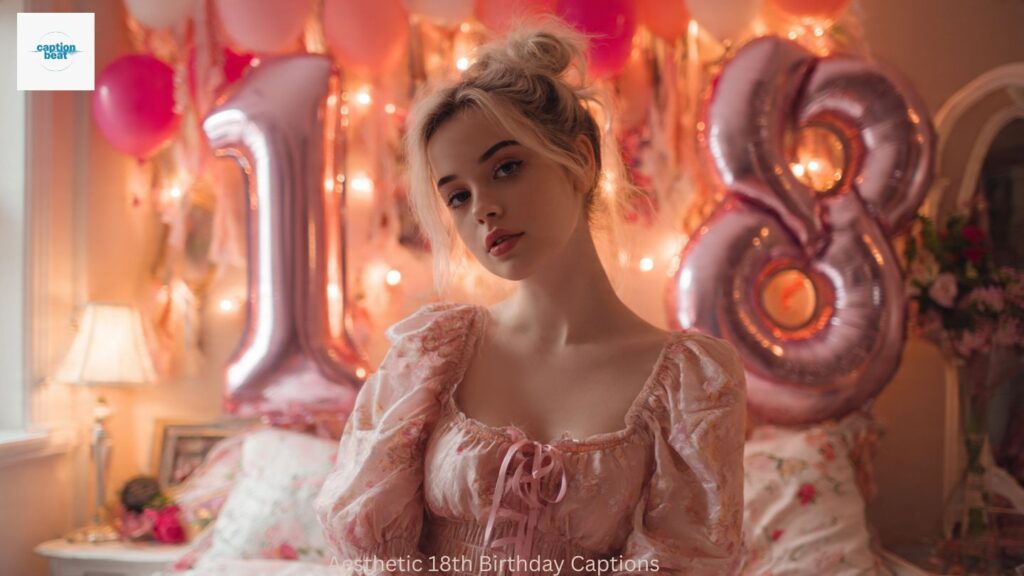 Aesthetic 18th Birthday Captions