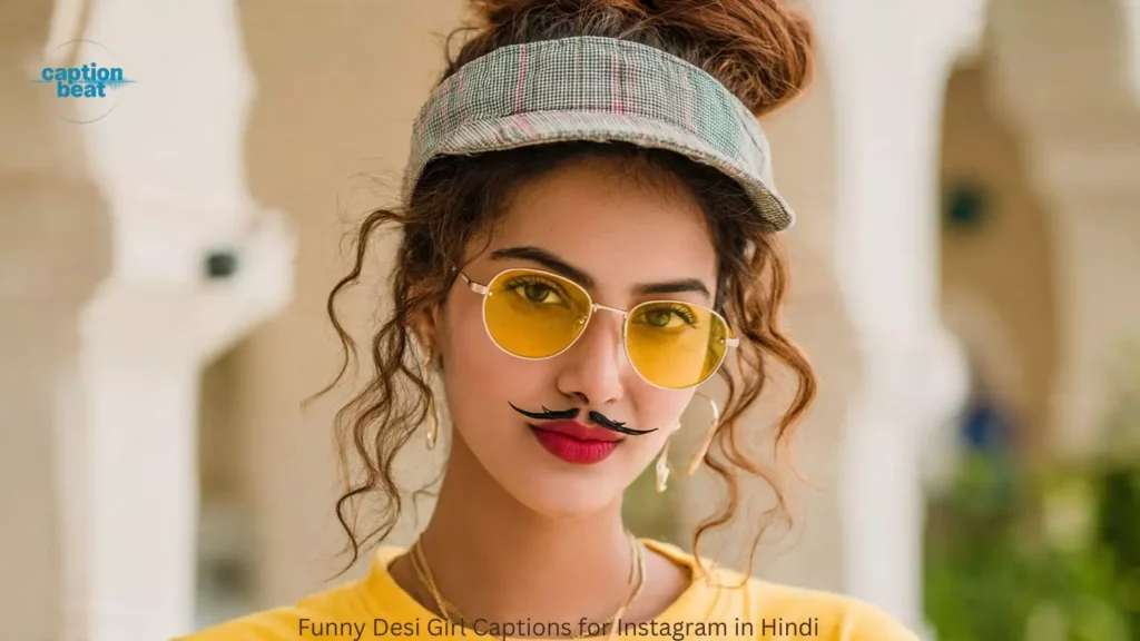 Funny Desi Girl Captions for Instagram in Hindi
