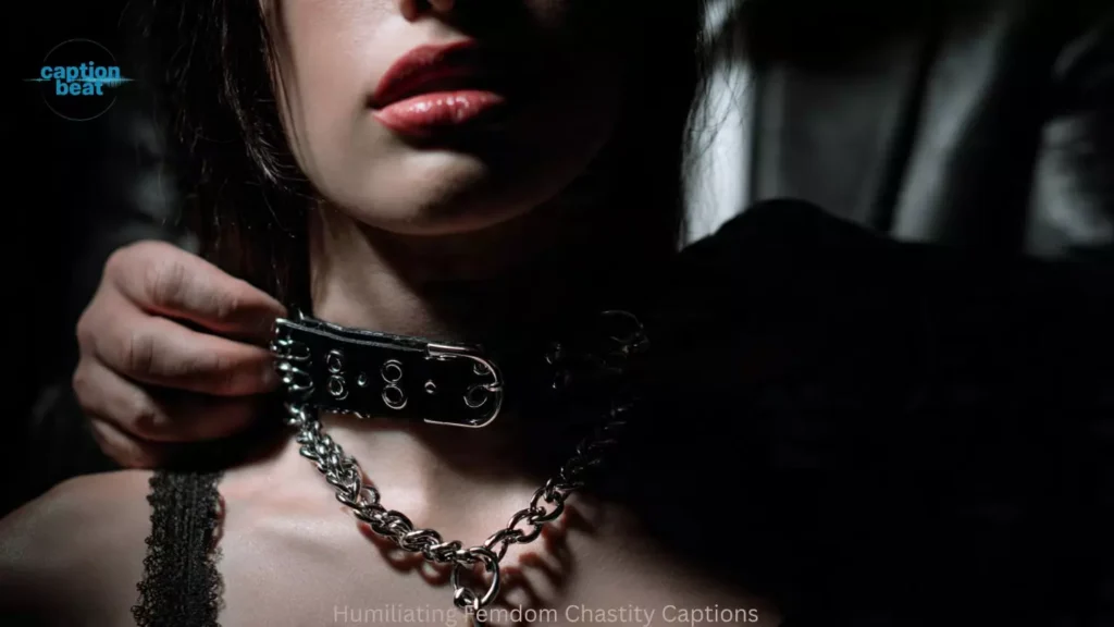 Humiliating Femdom Chastity Captions