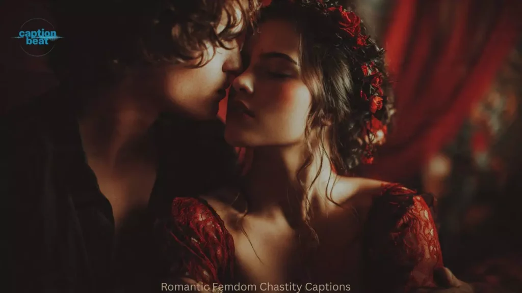 Romantic Femdom Chastity Captions