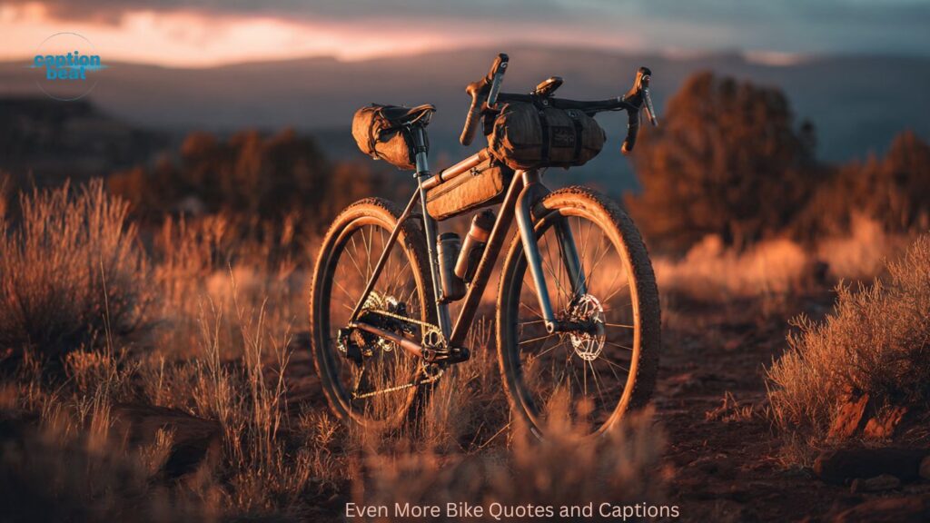 Even More Bike Quotes and Captions