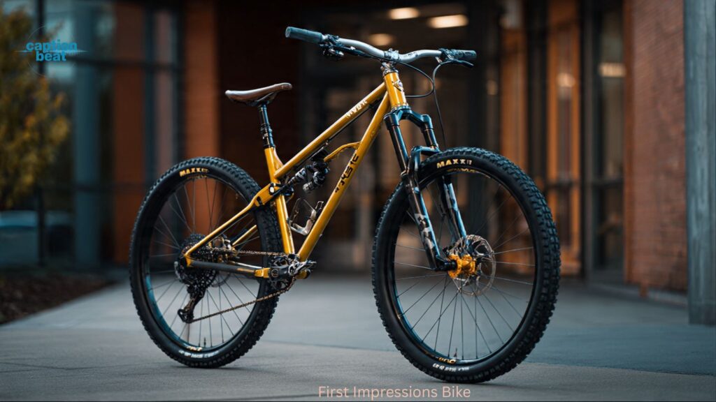 First Impressions Bike