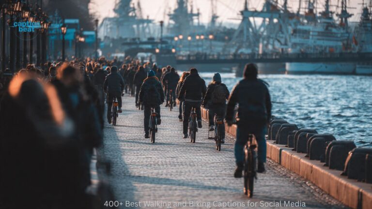 400+ Best Walking and Biking Captions for Social Media