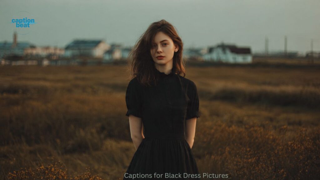 Captions for Black Dress Pictures