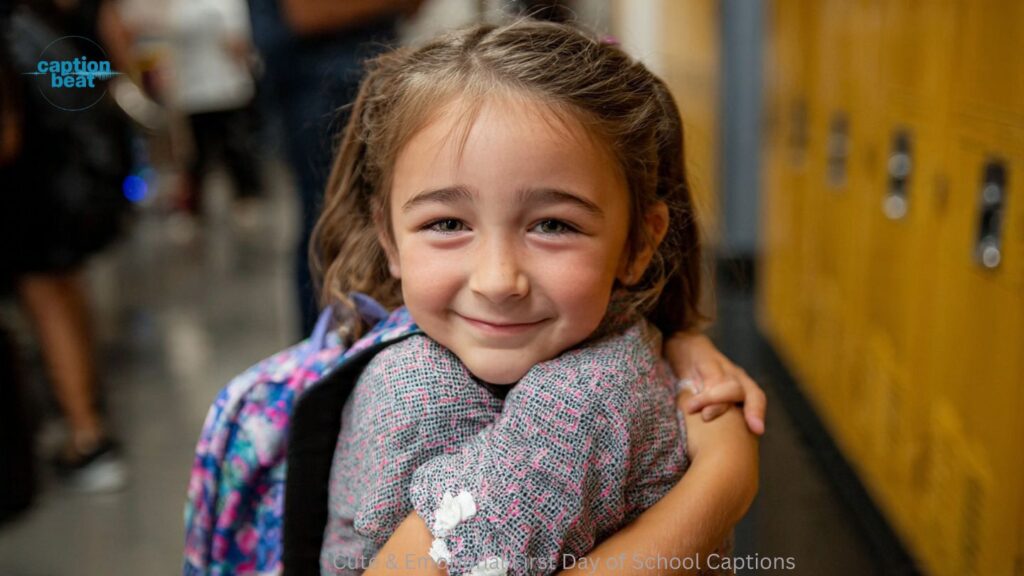 Cute & Emotional First Day of School Captions