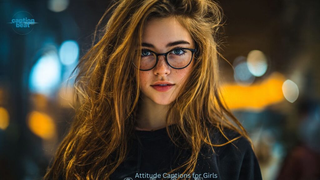 Attitude Captions for Girls