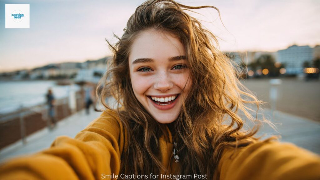 Smile Captions for Instagram Post