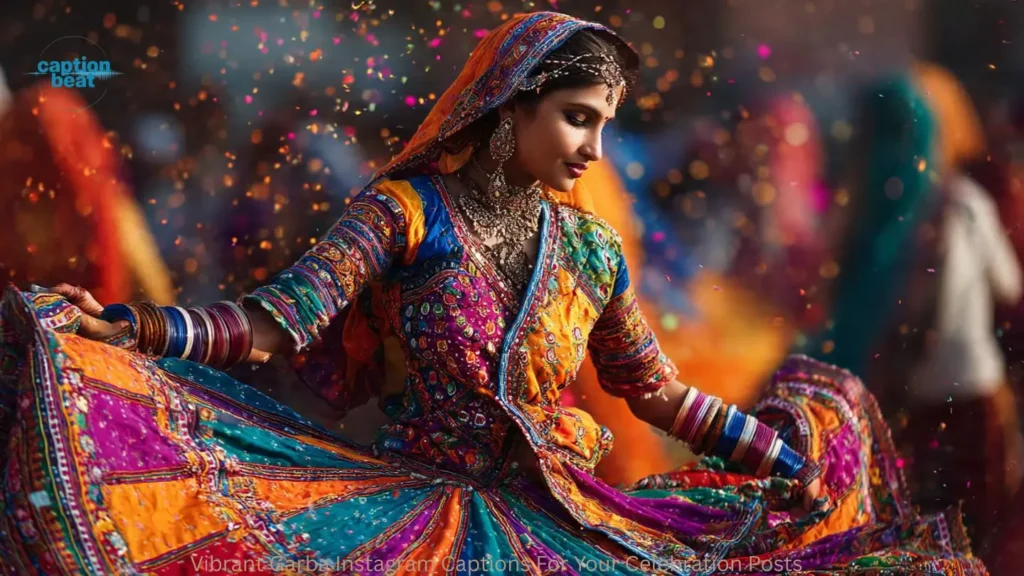 Vibrant Garba Instagram Captions For Your Celebration Posts